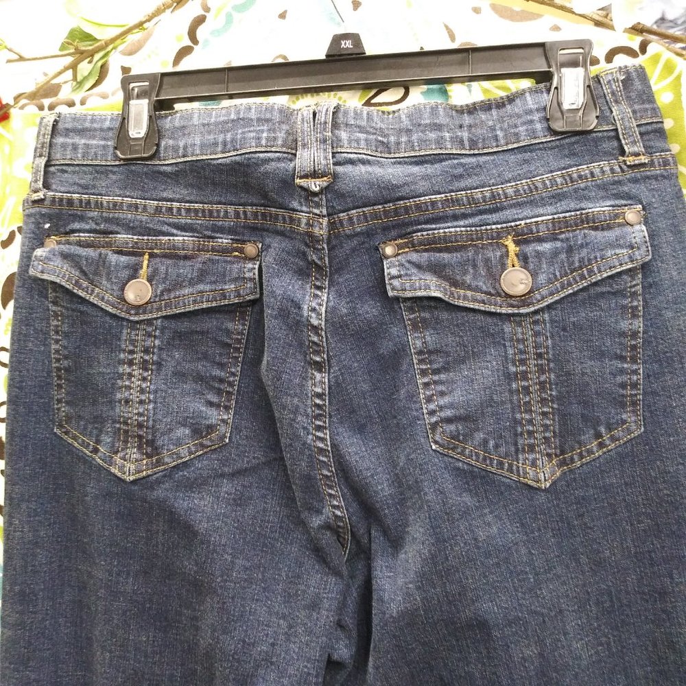 2156 Jeaniemade Size 12Long Lee Bell-Bottoms - Picture 4 of 5